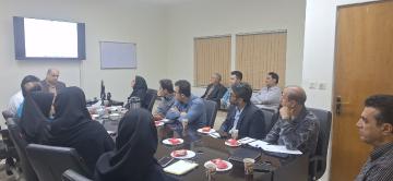 اولین جلسه تدوین و ارزیابی شاخص های بهره وری دانشگاه رازی